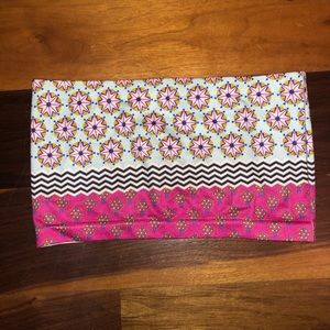 Live happy bralette colorful and cute NWOT